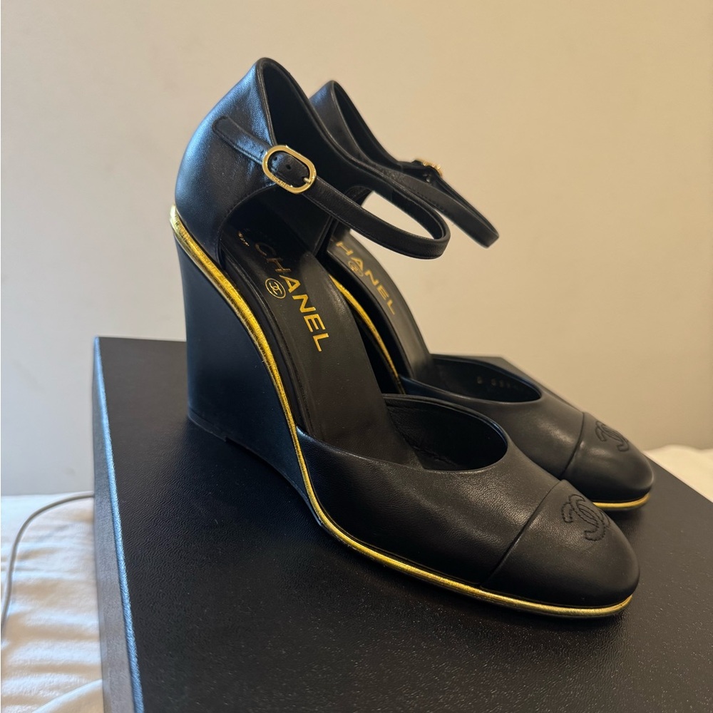Chanel Wedge Heels